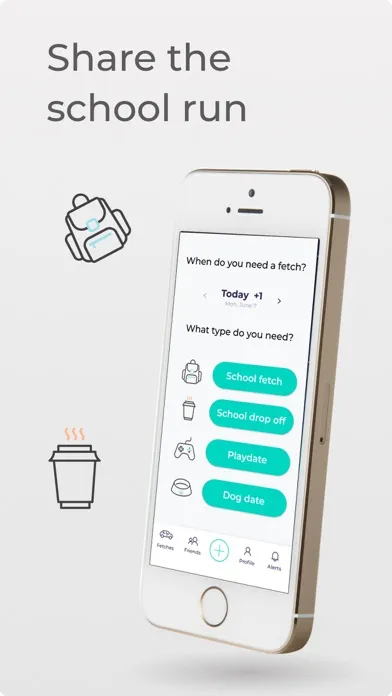 Captures d'écran de Fetching