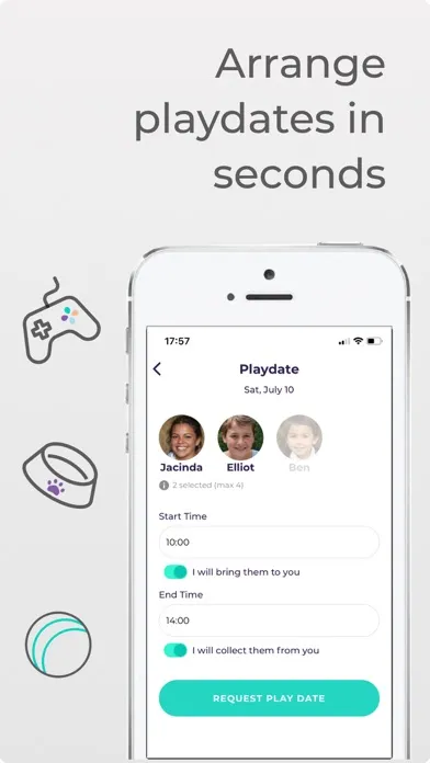 Captures d'écran de Fetching