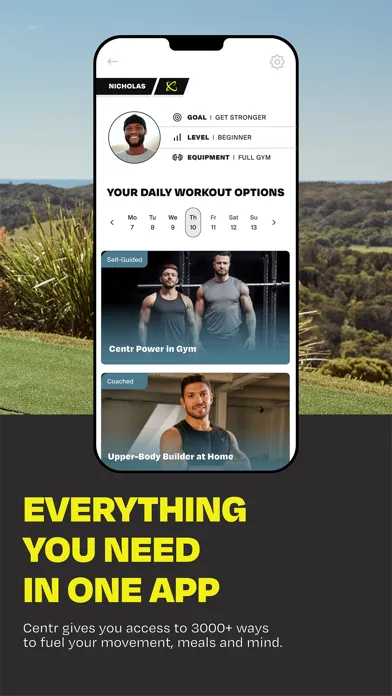 Capturas de pantalla de Centr Fitness & Workout Plans