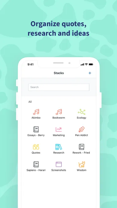 Pelago: Notecard System應用截圖