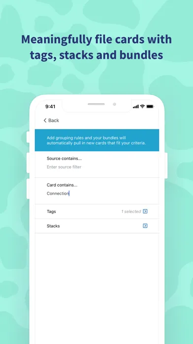 Pelago: Notecard System應用截圖