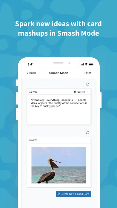 Pelago: Notecard System應用截圖