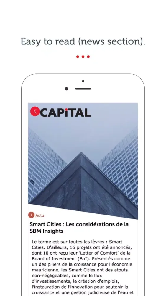 Captures d'écran de Capital Media