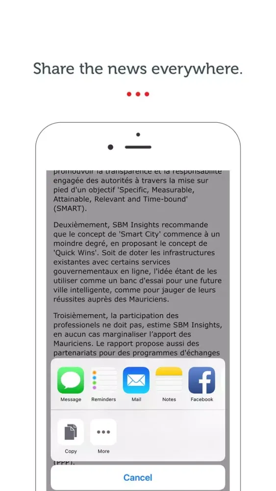 Captures d'écran de Capital Media