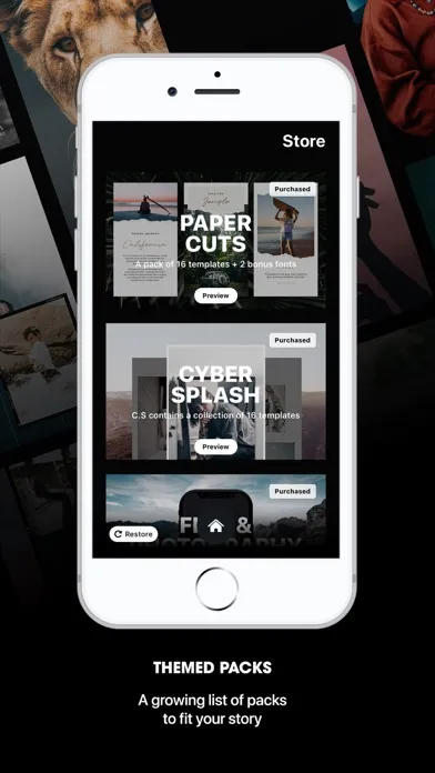 Capturas de pantalla de Mache - Your Story Editor