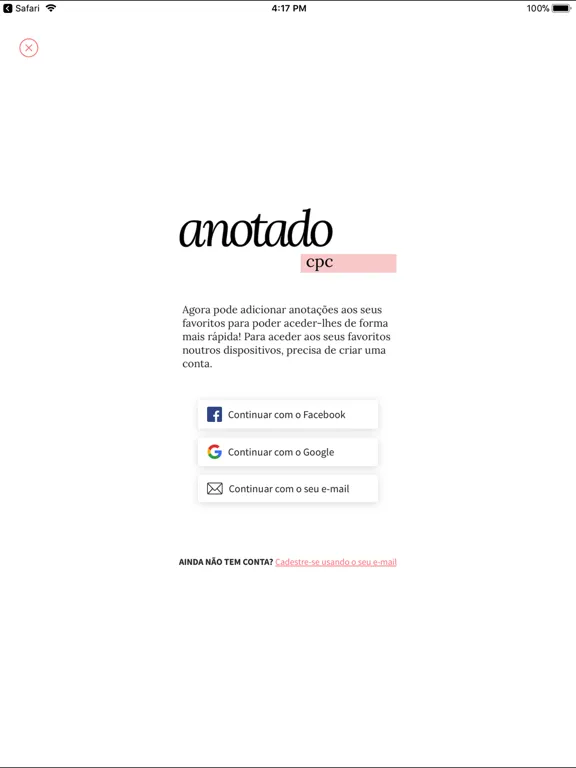 CPC Anotado iPad  スクリーンショット