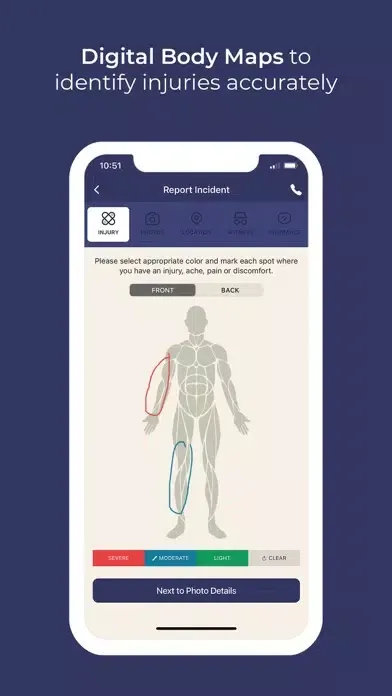 CrashCare™应用截图