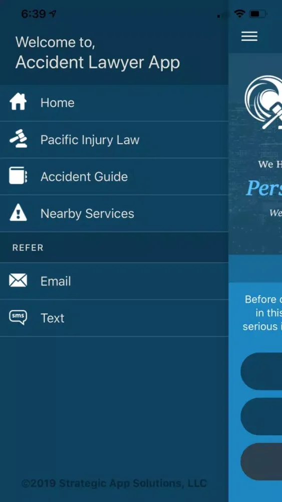 Tangkapan layar Pacific Coast Injury Law