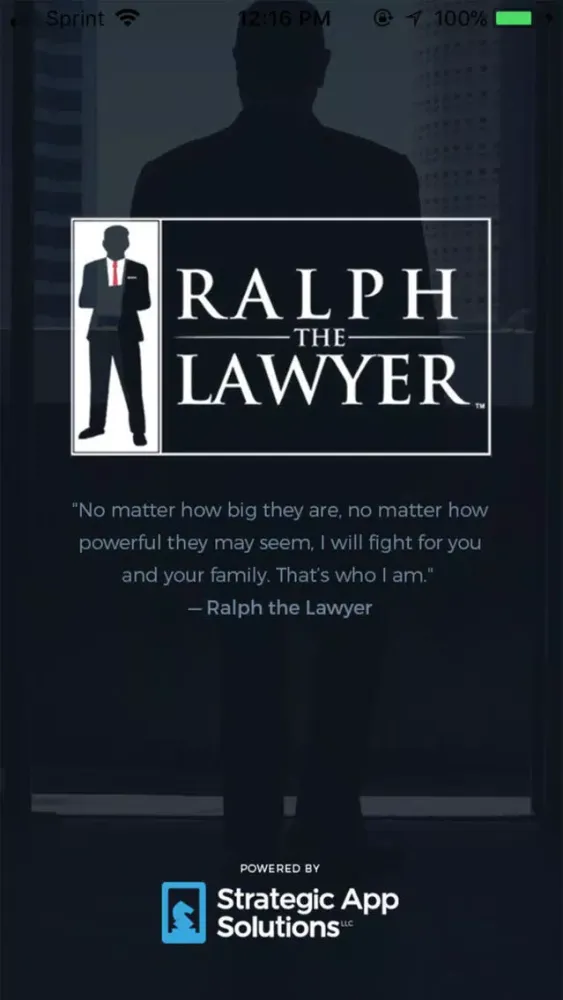 Tangkapan skrin Ralph The Lawyer