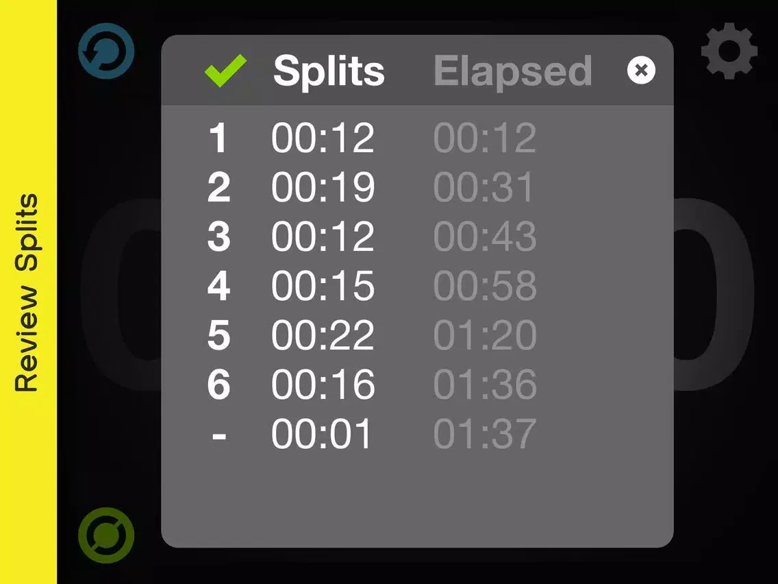 Скриншоты Fitness Intervals iPad 