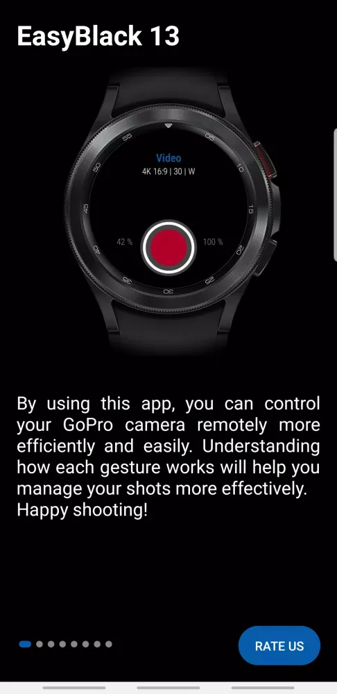Capturas de pantalla de EasyBlack13 for GoPro, Wear OS