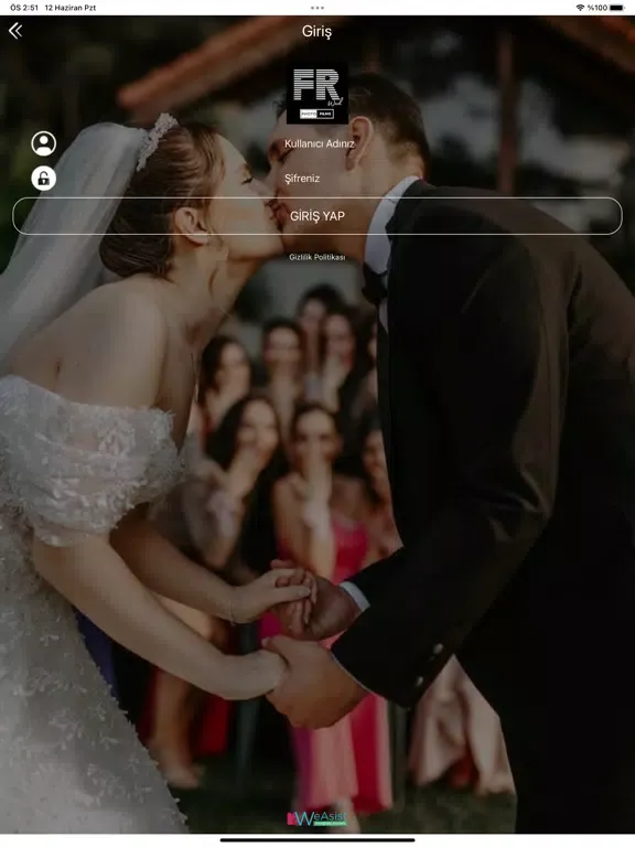 FR Wed iPad  Screenshots