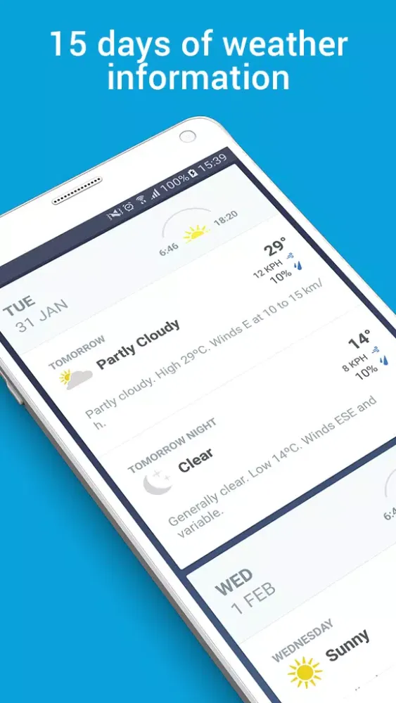 The Weather Channel App Screenshots