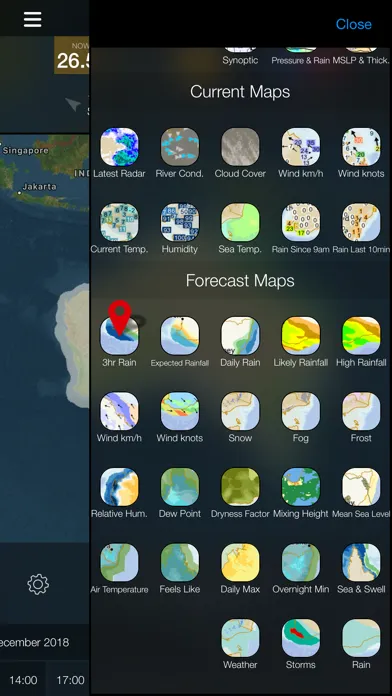 Capturas de tela do AUS Radar: WeatherAlert