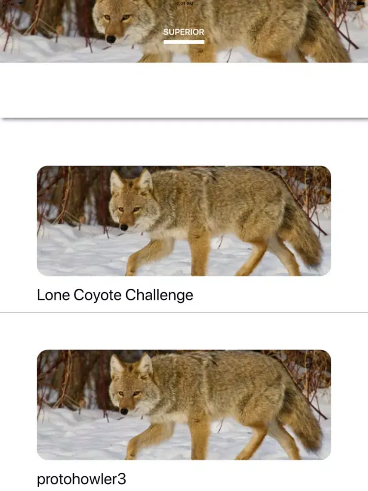 Ảnh chụp màn hình của Coyote Calls - Hunting Sounds iPad 
