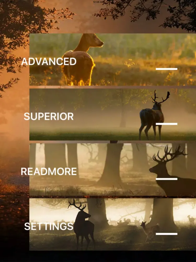 Capturas de tela do Deer Calls-Best Hunting Sounds iPad 