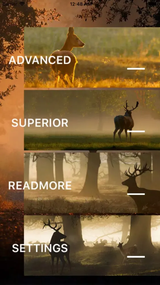 Capturas de tela do Deer Calls-Best Hunting Sounds