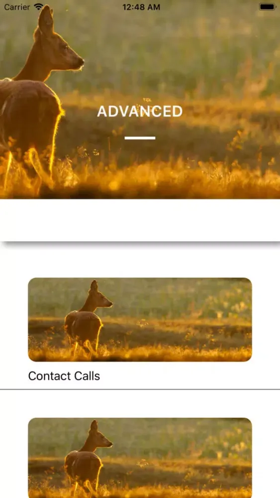 Capturas de tela do Deer Calls-Best Hunting Sounds