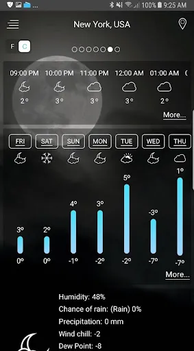 Weather app স্ক্রিনশট