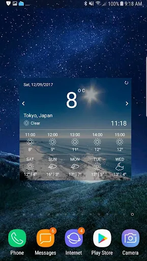 Weather app স্ক্রিনশট