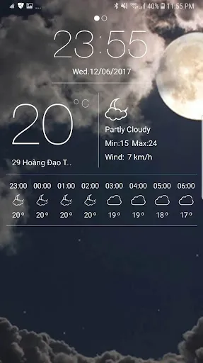 Weather app স্ক্রিনশট