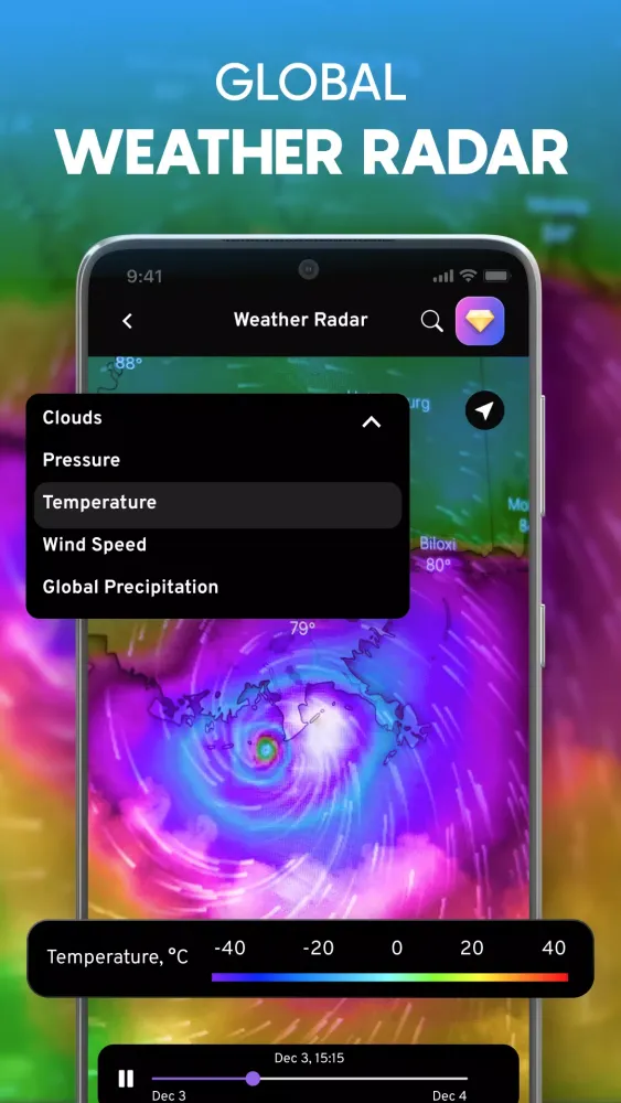Weather Radar: Forecast Widget Screenshots