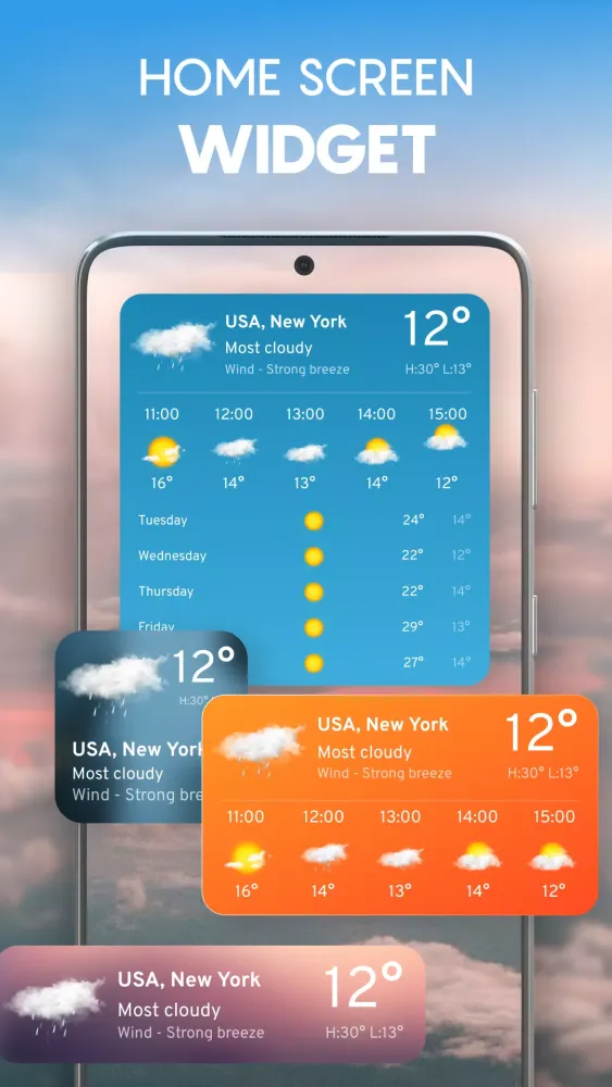 Weather Radar: Forecast Widget Screenshots