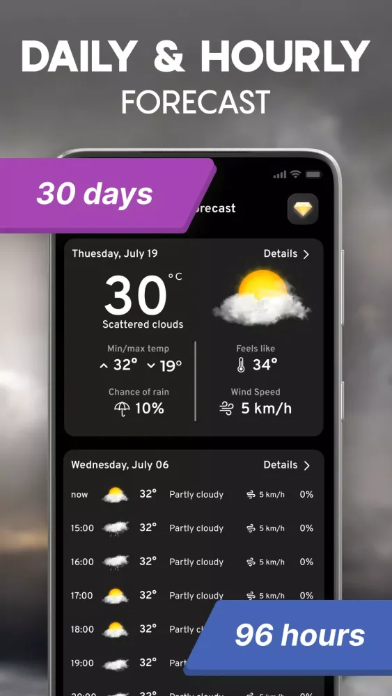 Weather Radar: Forecast Widget Screenshots