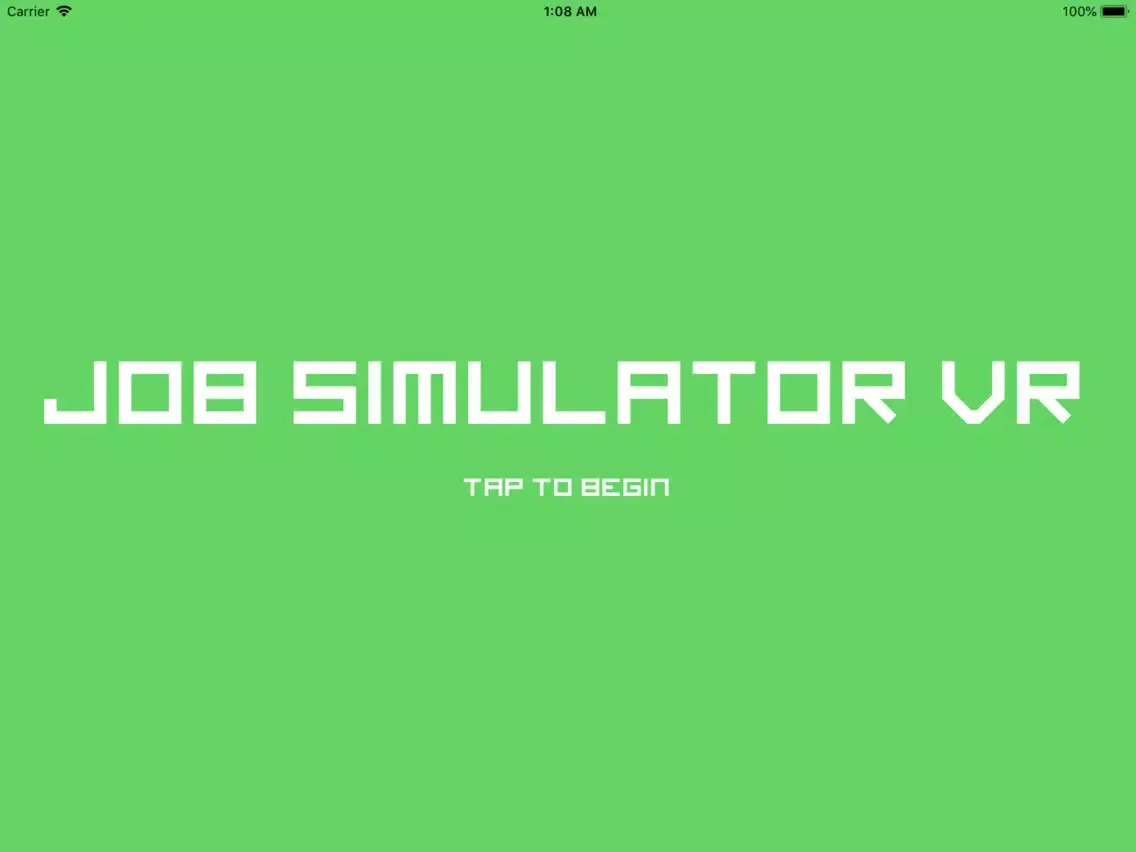 Screenshot di Job Simulator VR iPad 