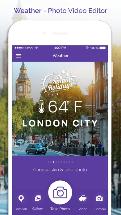 Weather - Photo Video Editor স্ক্রিনশট
