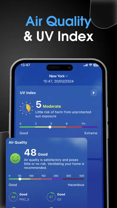 Captures d'écran de Weather Plus: Radar & Forecast