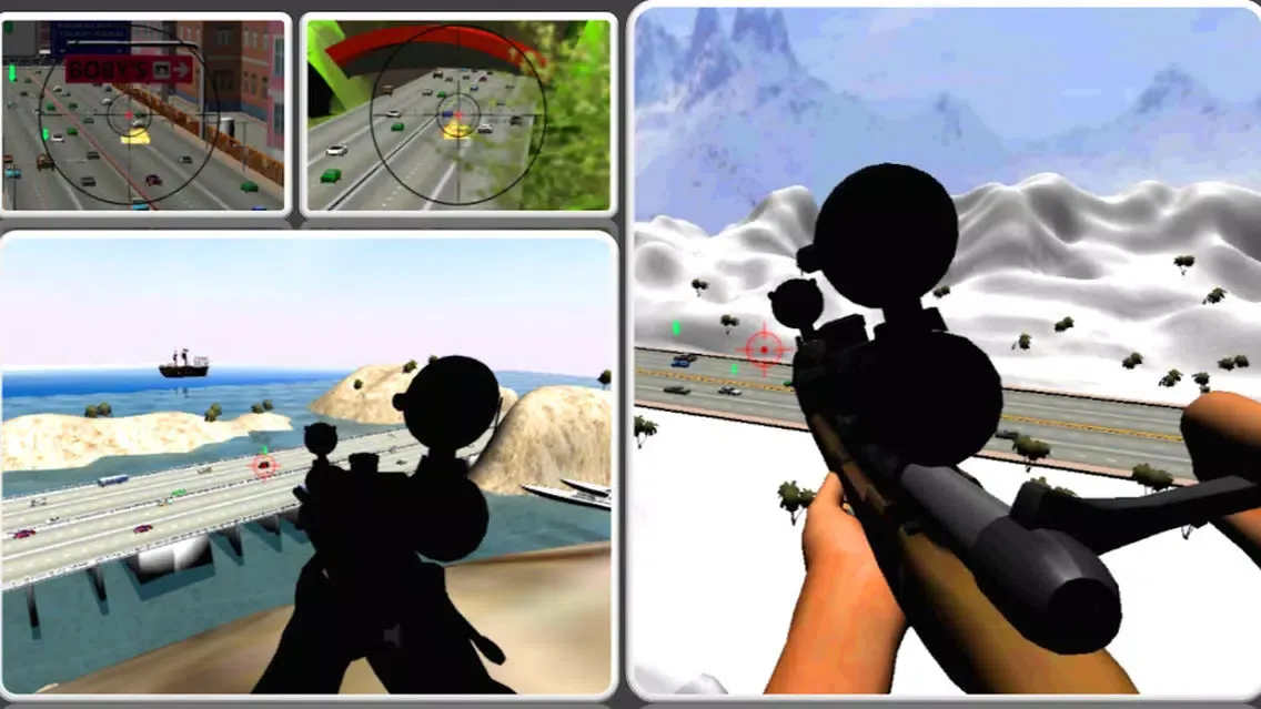 Sniper Blast Traffic Hunter应用截图