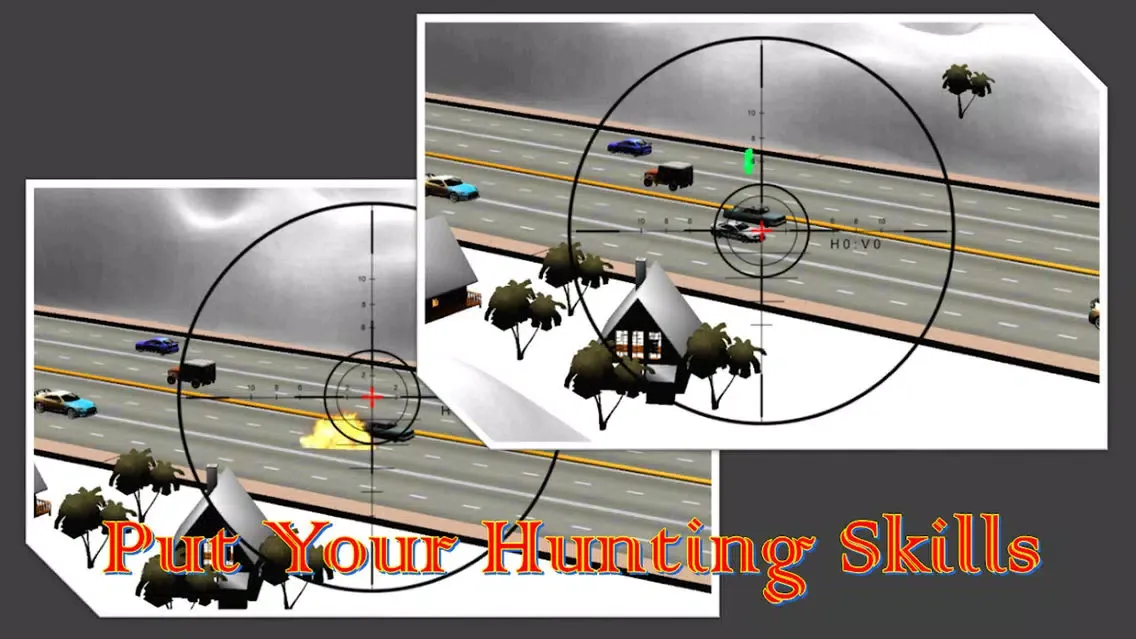 Sniper Blast Traffic Hunter应用截图