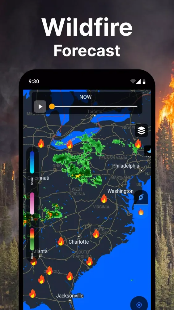 Weather forecast: Live Radar स्क्रीनशॉट