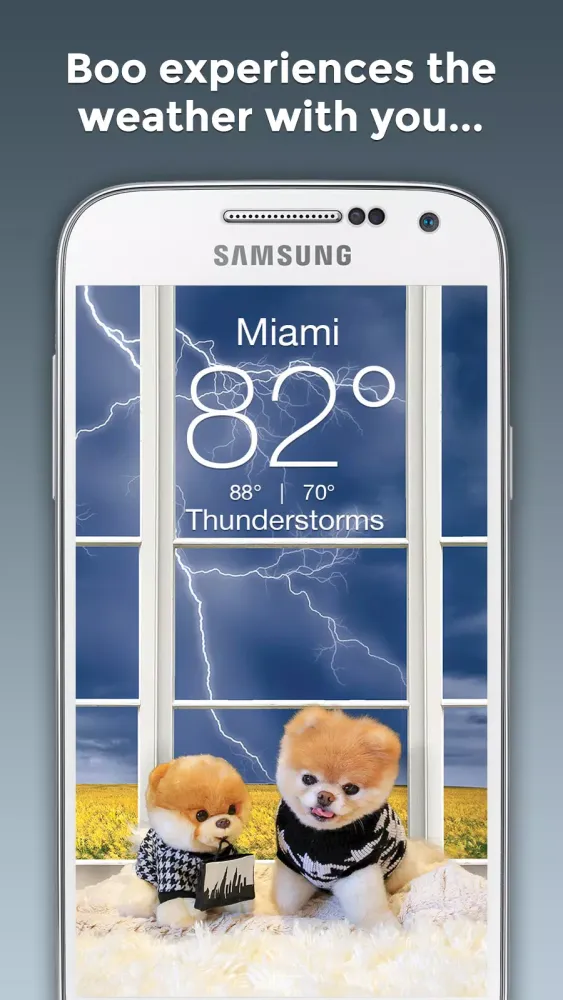 ภาพหน้าจอของ Boo Weather