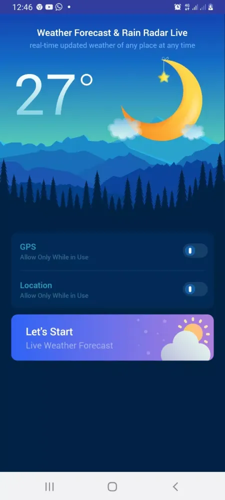 Скриншоты Weather Forecast