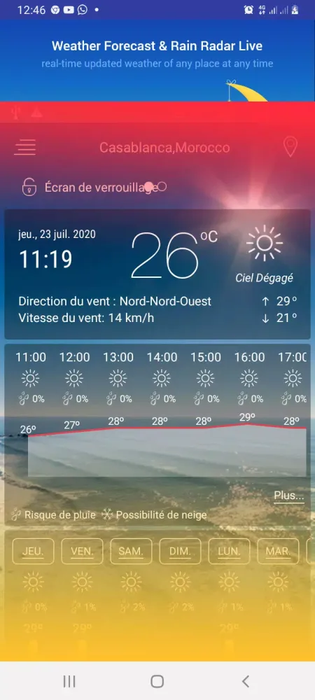 Скриншоты Weather Forecast