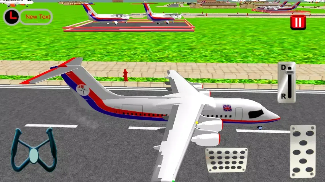 Aeroplane Parking Game 2018应用截图