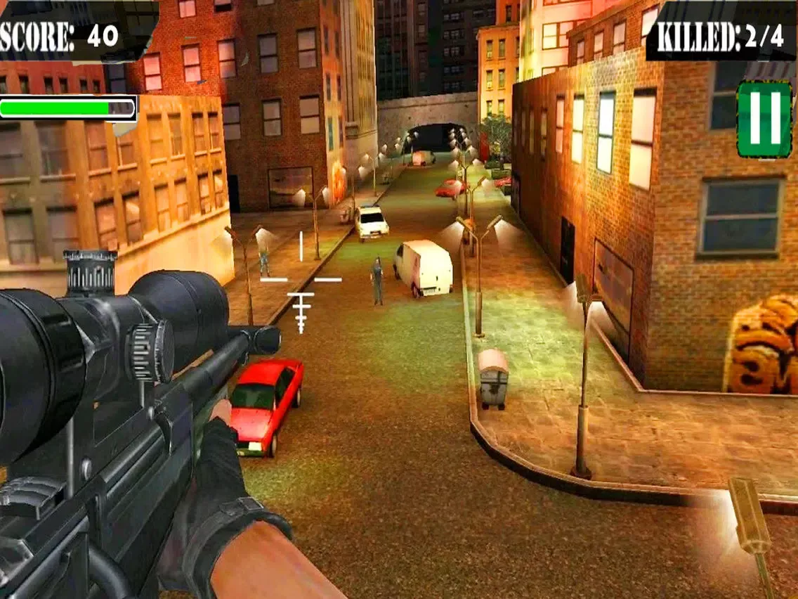 Real City Sniper War FPS Shoot iPad 應用截圖