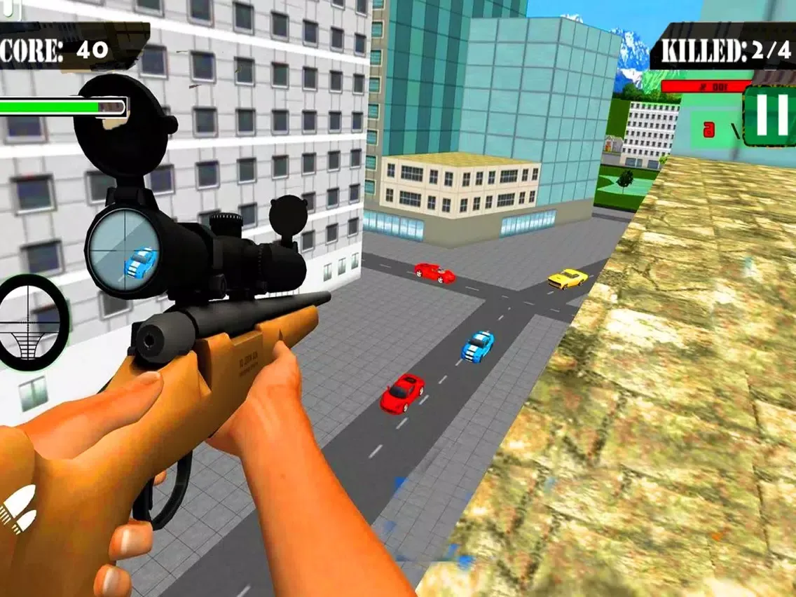 Real City Sniper War FPS Shoot iPad 應用截圖