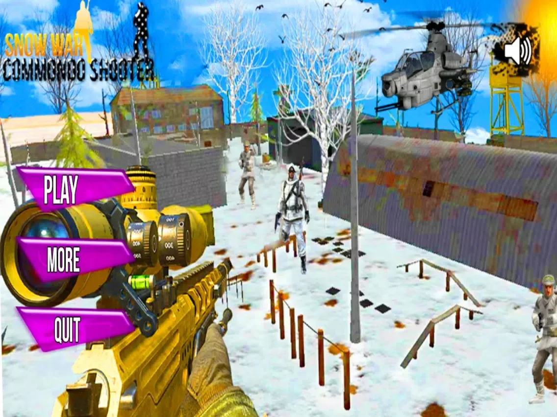 IGI Commando Shooter Snow War iPad  Ekran Görüntüleri