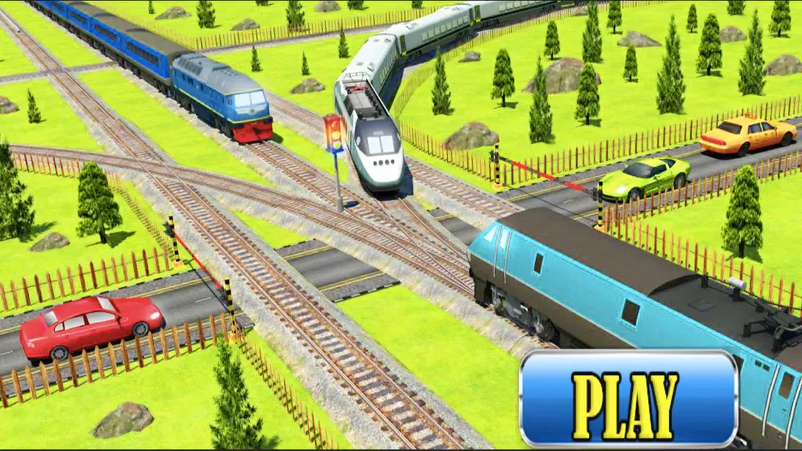 Real Extra Fast Train Drive 3D Ekran Görüntüleri