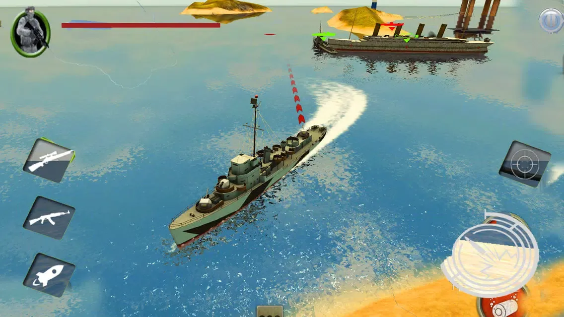 Zrzuty ekranu Commando Navy Battleship 3D