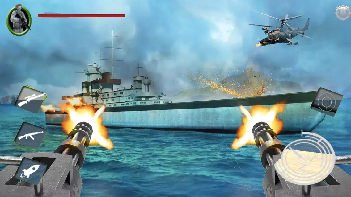 Zrzuty ekranu Commando Navy Battleship 3D