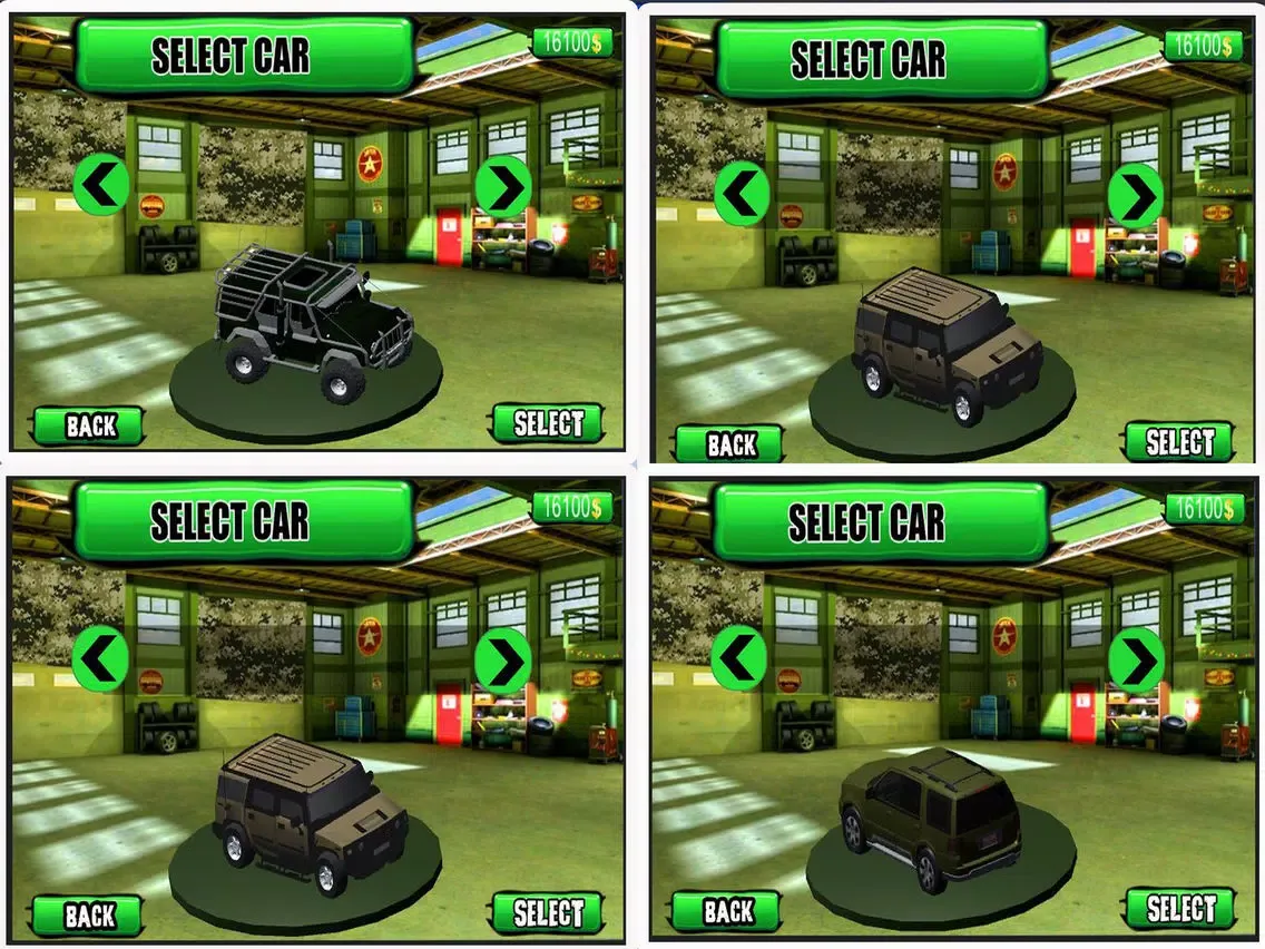 Captures d'écran de 4X4 Offroad Jeep Driving Mania iPad 