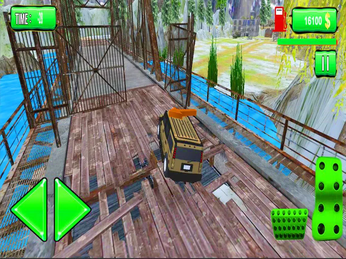 Captures d'écran de 4X4 Offroad Jeep Driving Mania iPad 