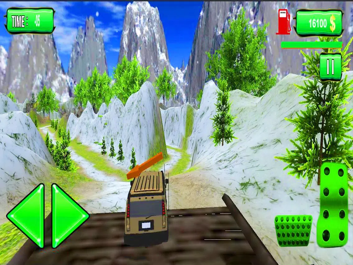 Captures d'écran de 4X4 Offroad Jeep Driving Mania iPad 