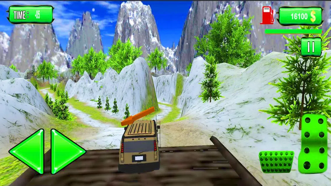 Captures d'écran de 4X4 Offroad Jeep Driving Mania