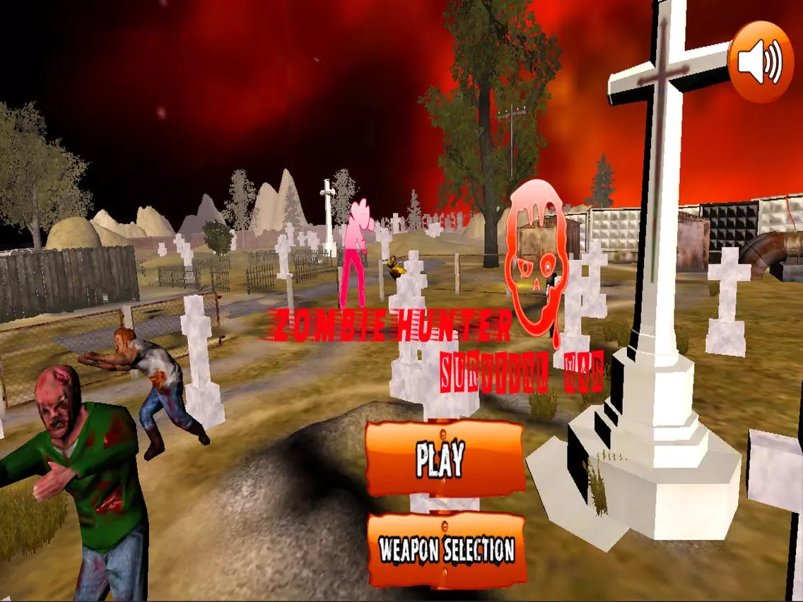 Скриншоты Zombie Hunter Survival War iPad 