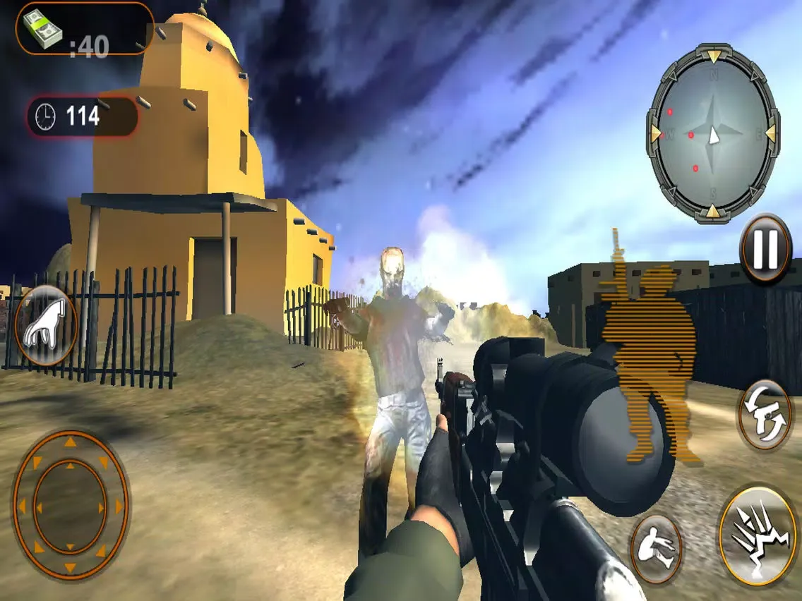 Скриншоты Zombie Hunter Survival War iPad 